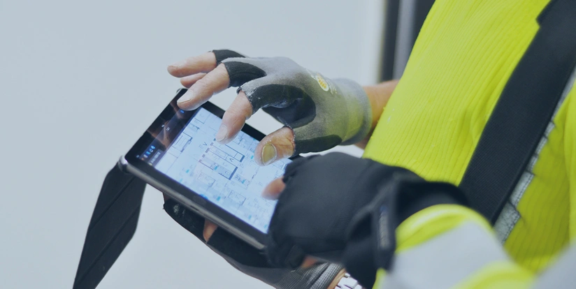 Planritning på i-pad