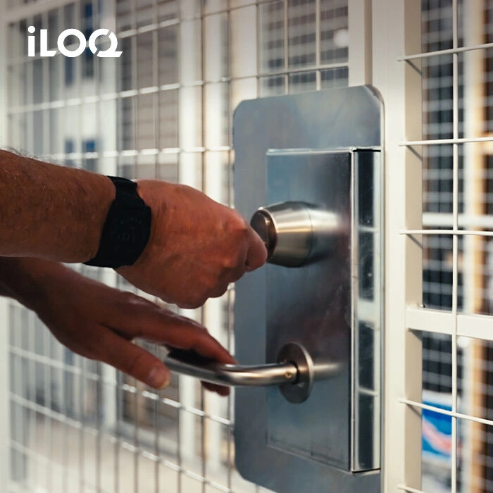 iLOQ låsning allmänna utrymmen och nyckel
