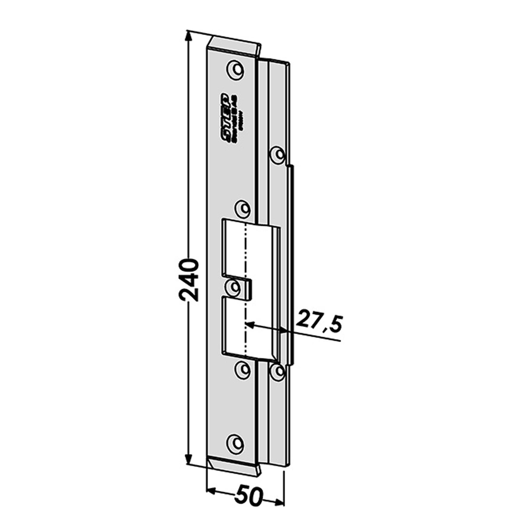 MONTERINGSSTOPLE STEP ST9551 SAPA