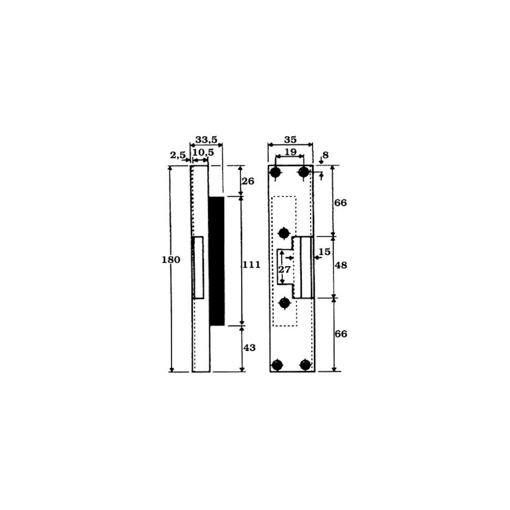 MONTERINGSSTOLPE ASSA 510