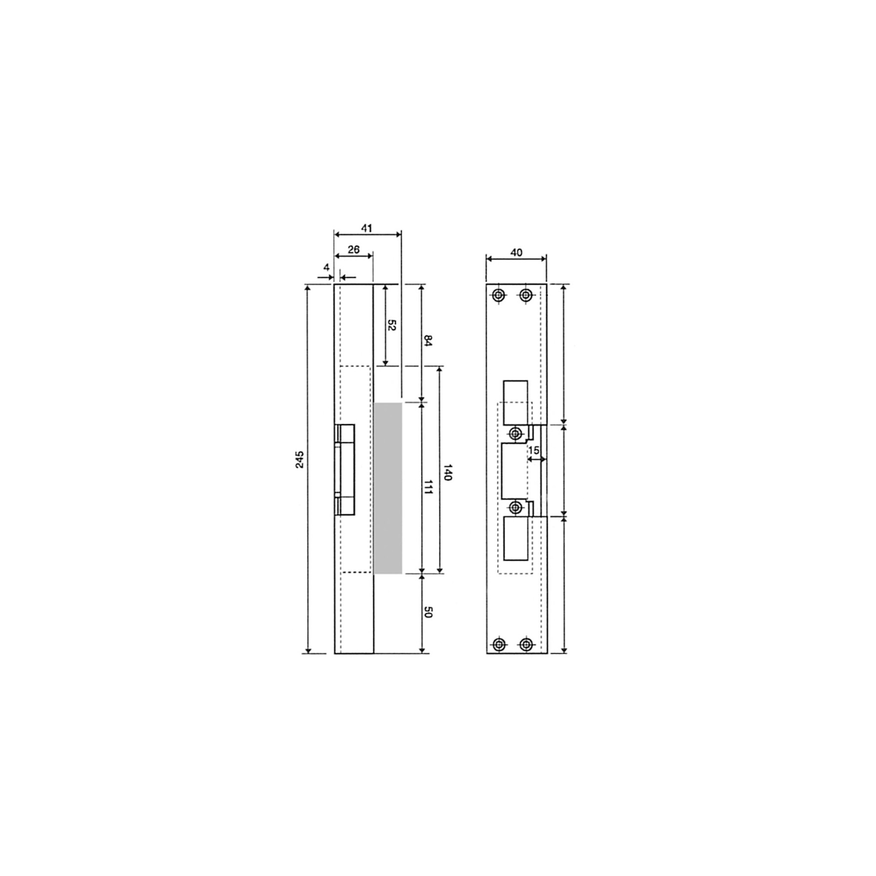 MONTERINGSSTOLPE ASSA 725