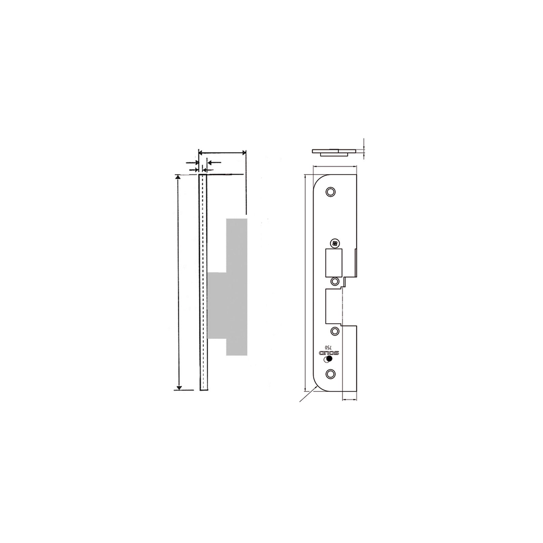 MONTERINGSSTOLPE ASSA 750