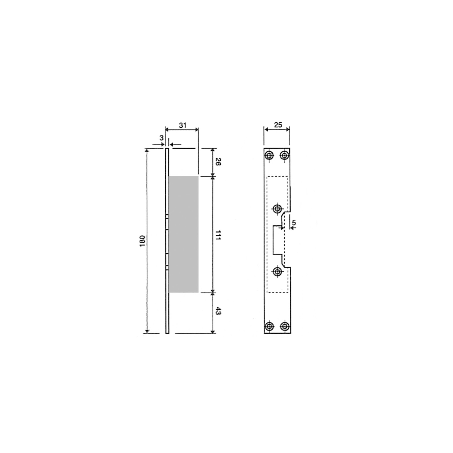 MONTERINGSSTOLPE ASSA 505